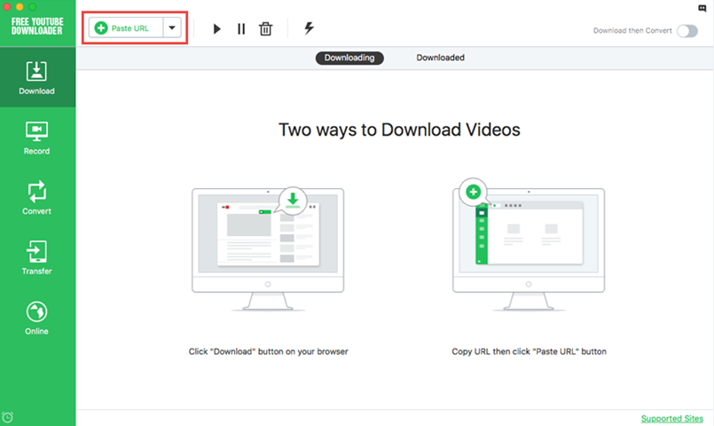 convert from youtube to mp4 for mac